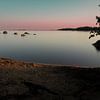 Coucher de soleil sur la péninsule d'On, Suède sur Wendy Van Oenen
