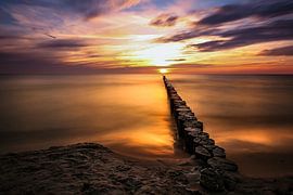 Coucher de soleil radieux, coucher de soleil spécial radieux sur Karin Luttmer