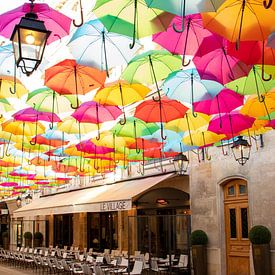 Umbrella Sky Project a Paris sur Michaelangelo Pix