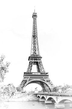 Frankrijk, Parijs, Eiffeltoren von Anouschka Hendriks