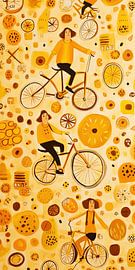 Reality is a perspective - Dreams reshape it. by Abstract Painting