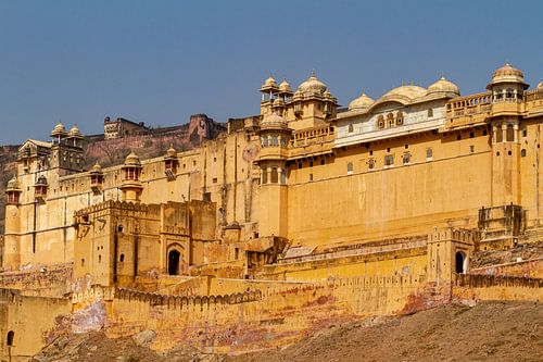 Amber Fort near Jaipur in India