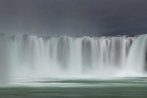 Godafoss in Layers
