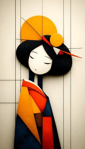 Geisha by Jolique Arte