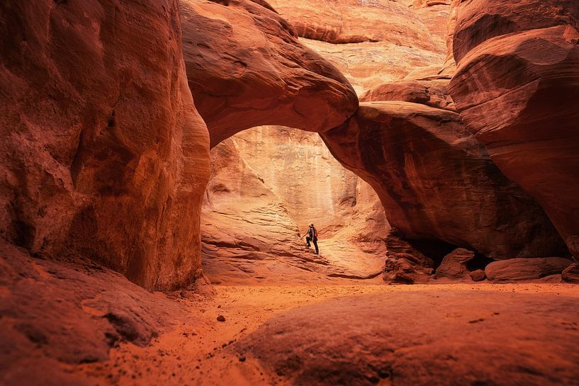 Arche de dune de sable par Martin Podt