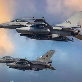 F-16-Kampffalke von Gert Hilbink