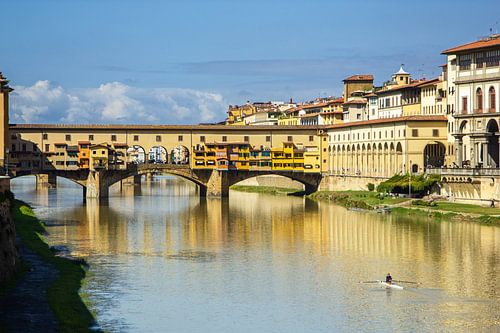 De Ponte Veccio in Florence, Toscane, Italië