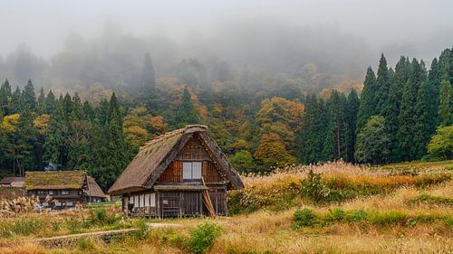 Shirakawa go – stille traditie in een nevelig bergdal van Teun Ruijters
