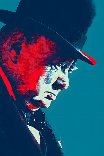 Winston Churchill in Pop Art