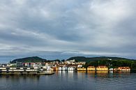 Blick auf die Stadt Bergen in Norwegen par Rico Ködder Aperçu