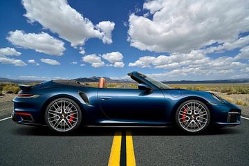 Porsche 911 Spyder, voiture de sport sur Gert Hilbink