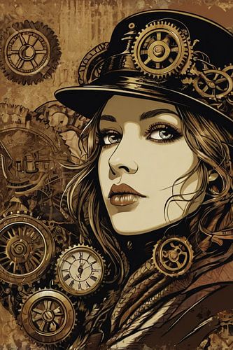 Kunstdrucke im Steampunk-Stil: Zeitlose Eleganz trifft auf industrielle Ästhetik von Rick Wilde