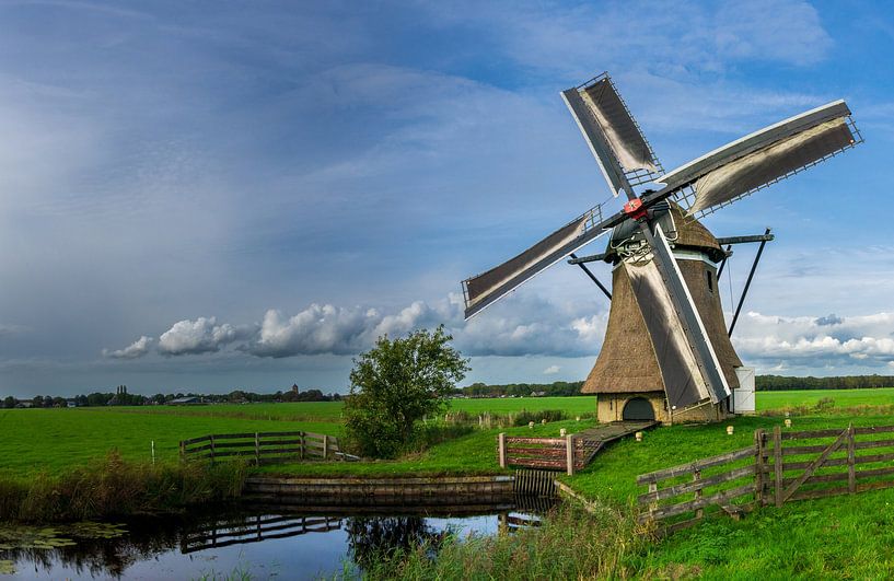 Windmill Het Zwaantje Nijemirdum by Wolbert Erich
