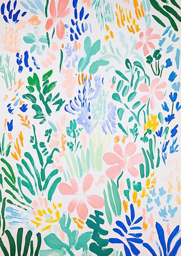 Bloemen "Droomtuin van verloren kleuren"