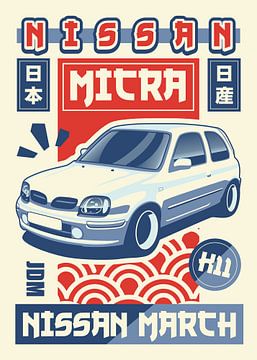 Nissan Micra K11 by Kaminarirace