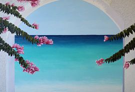 Azuurblauw boog van Russell Hinckley