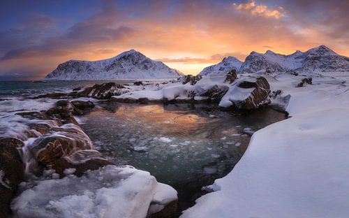Zonsopgang bij Skagsanden.