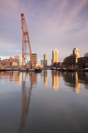 Morgen im Leuvehafen von Ilya Korzelius