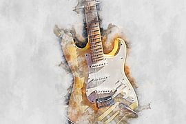 Electric guitar 3 by Mateo