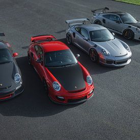 Porsche RS Line Up van Gijs Spierings