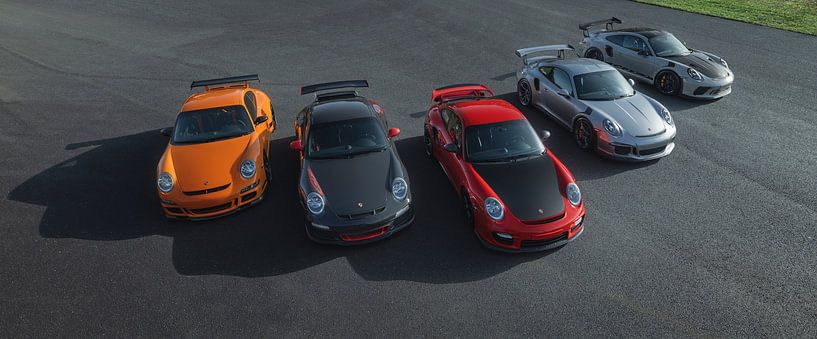 Porsche RS Line Up sur Gijs Spierings