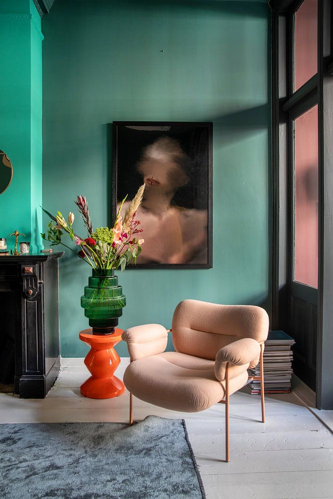 Abstract portret  van Carla Van Iersel 