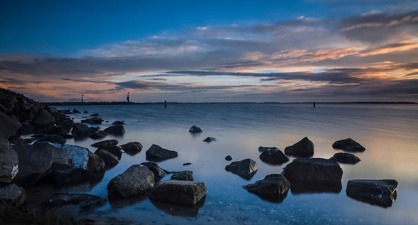 Lever du soleil à partir de Grevelingenmeer par Ricardo Bouman Photographie