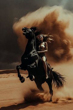 Wild Horse von Happy Hype - Digitale Kunstwerkstatt