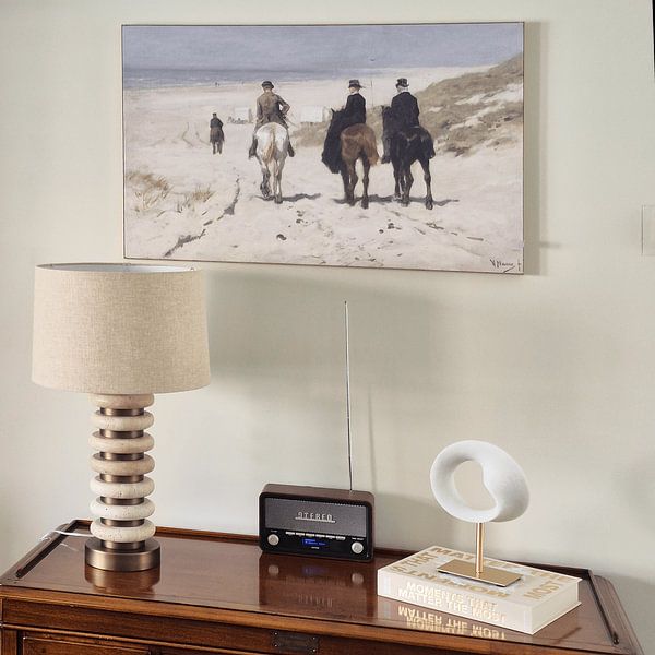 Customer photo: Morning ride along the beach, Anton Mauve, on ArtFrame