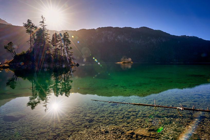 Le lac Eibsee par Einhorn Fotografie