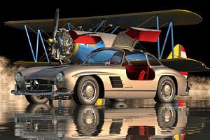 De Mercedes 300SL Gullwing  een klassieker van Jan Keteleer