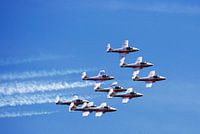 AIRSHOW  "THE SNOWBIRDS" AIRDRIE BC CANADA