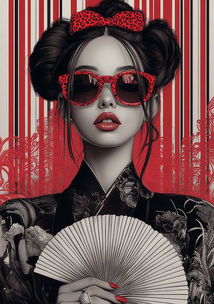 Kimono Noir von crack head