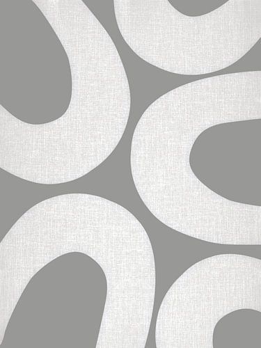 Regenboog Landschap Monochroom Retro Abstract