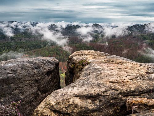 Kleiner Winterberg, Saxon Switzerland - Well known rock plateau