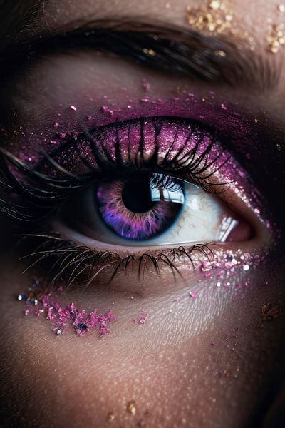 Purple Iris von Treechild