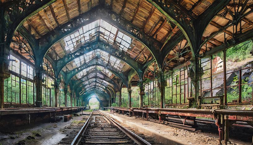Gare Lost Place par Mustafa Kurnaz