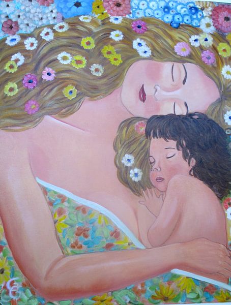 Mother and child. by Gloria Gill