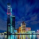 Rotterdam - Kop van Zuid gezien vanaf Noordereiland van Kees Dorsman thumbnail
