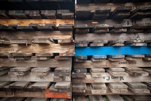 pallets in het havengebied van Rotterdam #7425