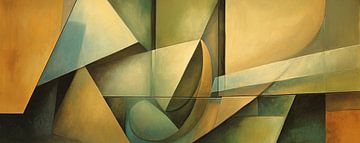 Depth in Colour Tones by Abstract Painting