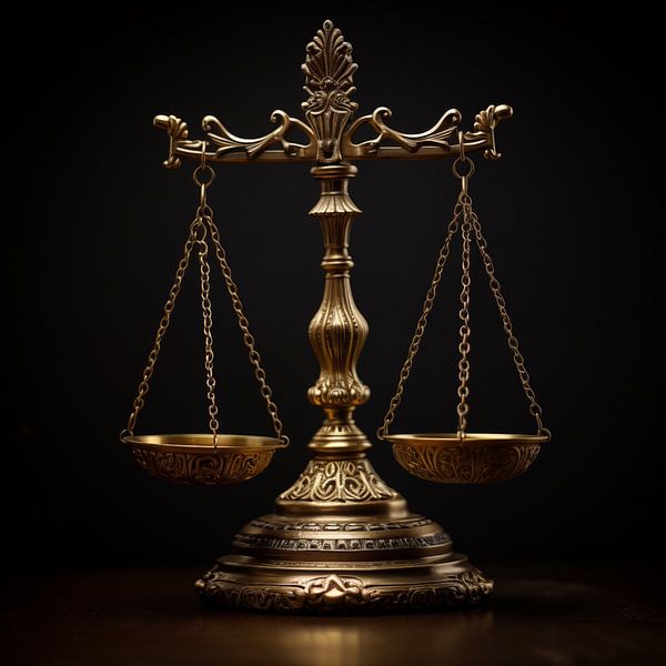 Lady Justice wiegt Gericht von TheXclusive Art