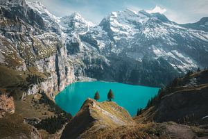 Lac Oeschinensee | Suisse | photographie de voyage | paysage