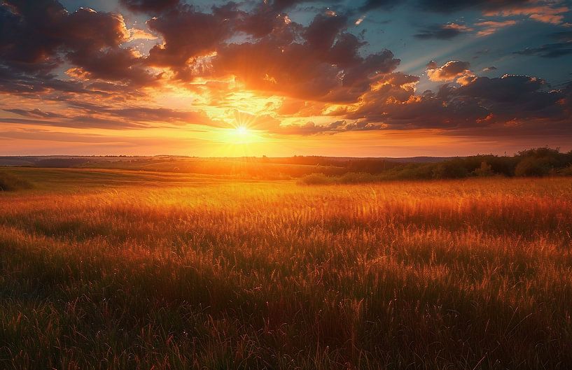Goldene Stunde von fernlichtsicht