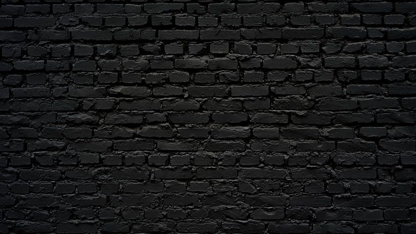 mur noir par Günter Albers