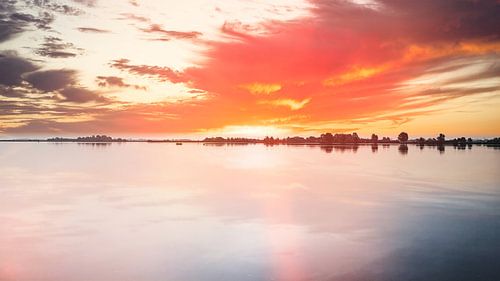 Uitgeestermeer zonsondergang