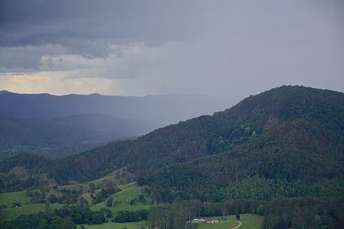 Regen in de bergen