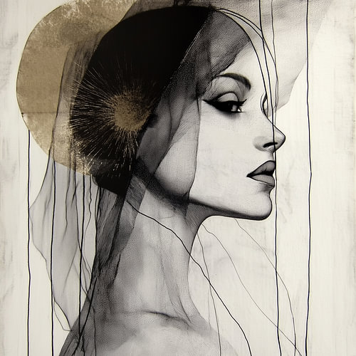 Femme Mystique – a modern portrait of a woman