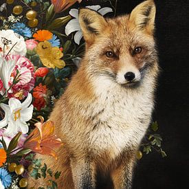 Fox among the Flowers van Marja van den Hurk