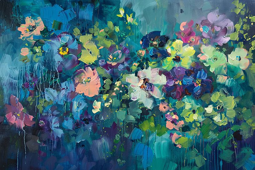 Fleurs de printemps par Poster Art Shop